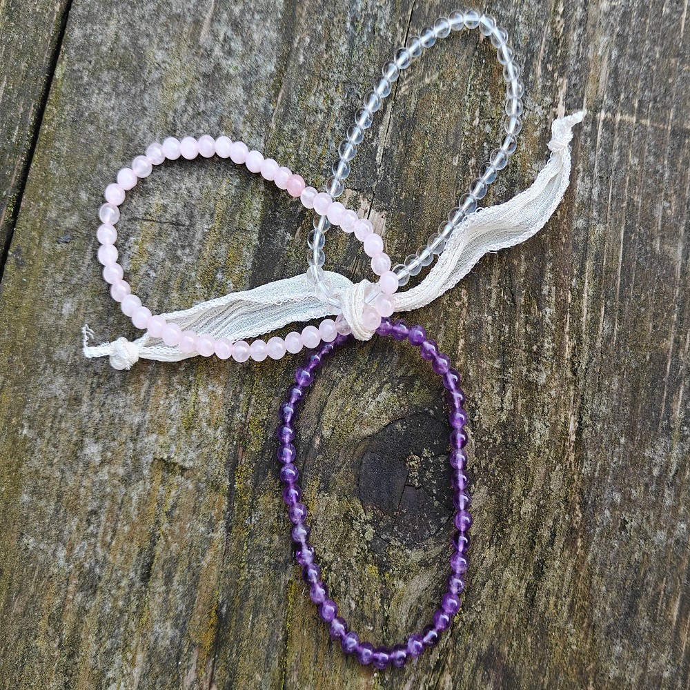 Natuursteen armbanden, Gouden Driehoek - 81096 Natuursteen armbanden, Gouden Driehoek