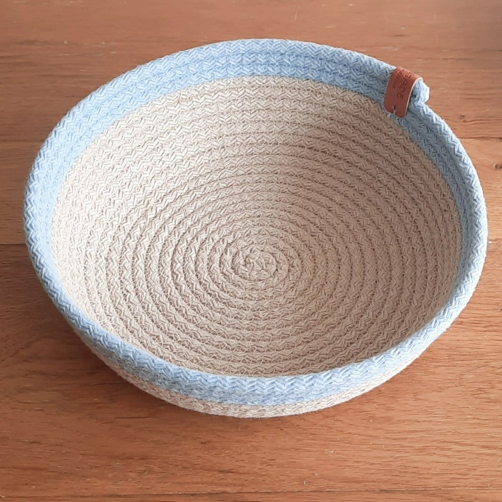 Handgemaakte Manden set  Ø24x6cm + Ø29x9cm