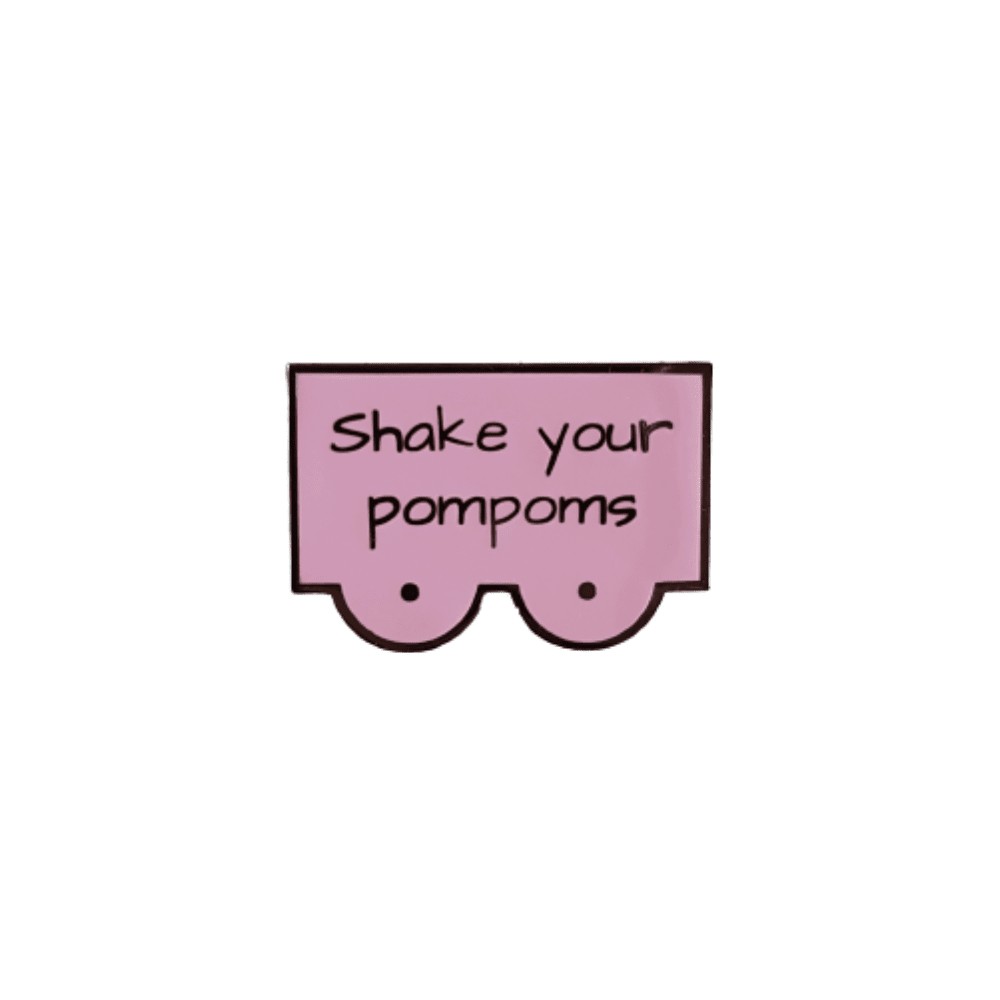 Pin – Shake your pompoms - 121579 Pin – Shake your pompoms