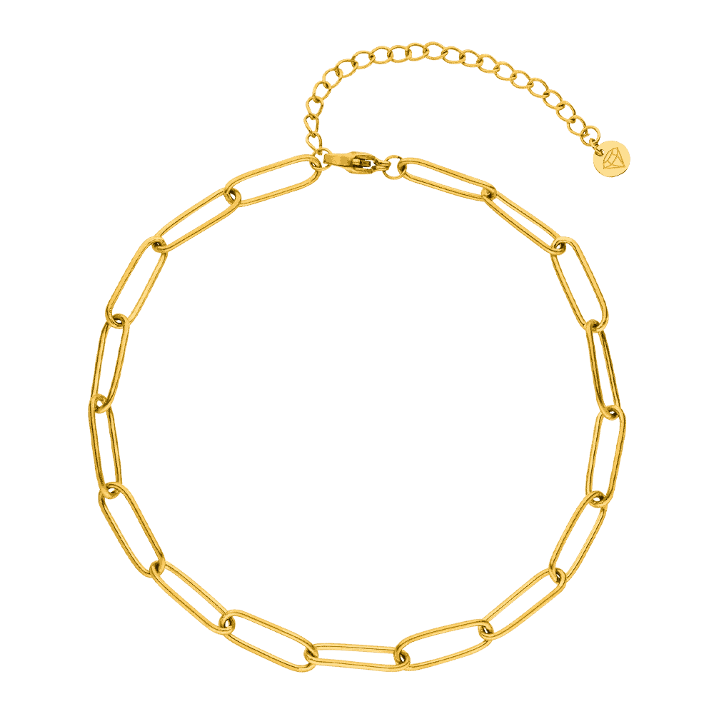 Paperclip Armband - 137134 Paperclip Armband - 18K Gold Plated