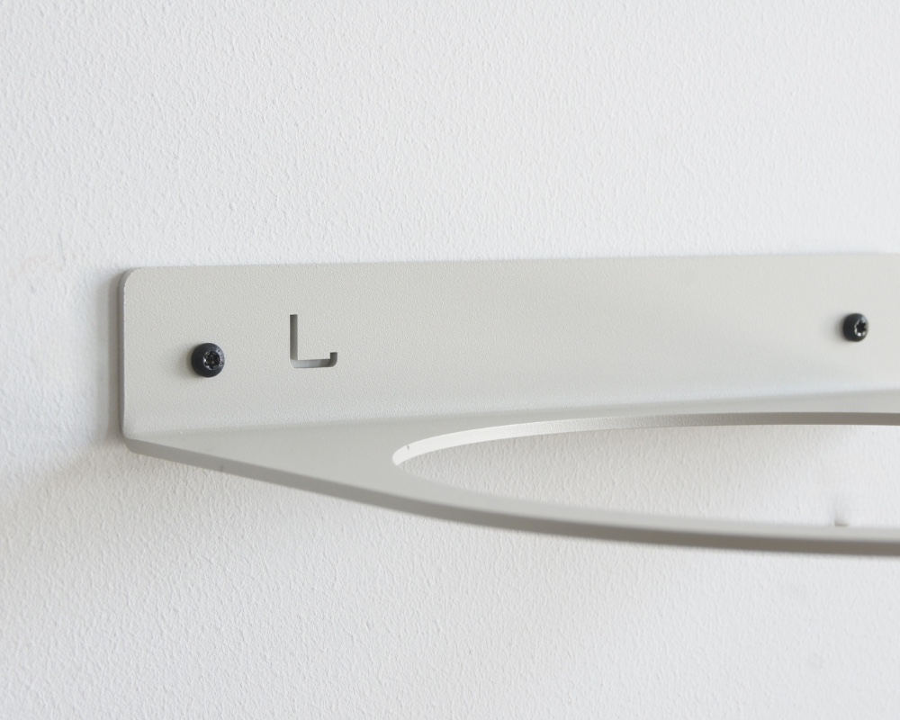 STERKSTAEL Ball Greige ø 20cm - industriële balhouder muur - wandbe… - 87144 STERKSTAEL Ball Greige ø 20cm - industriële balhouder muur - wandbevestiging - kleur grijs beige - poedercoating - staal