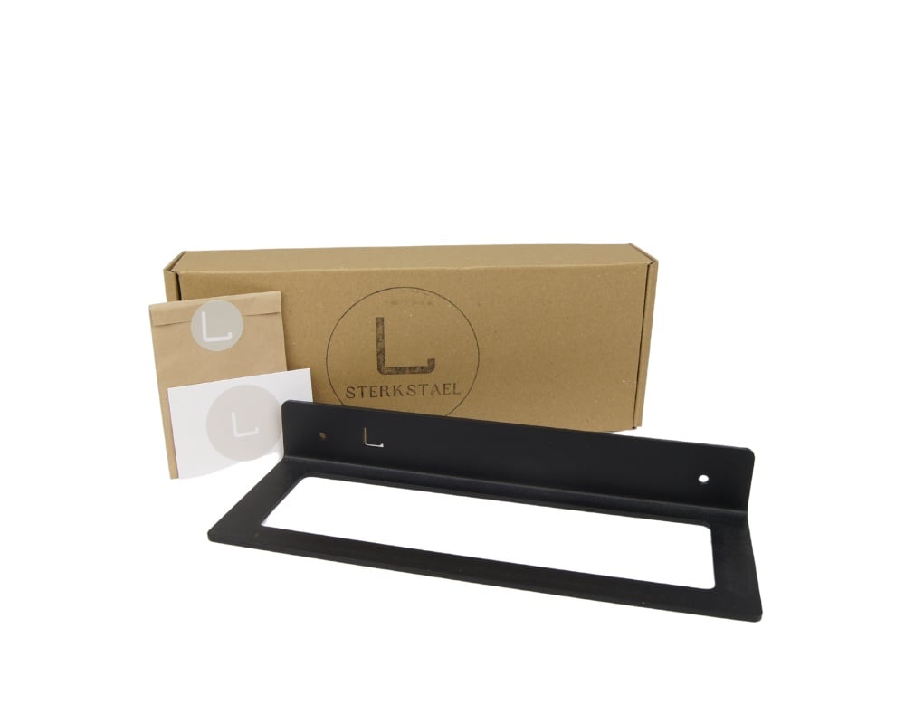 STERKSTAEL Dionysos ZWART - wijnrek voor aan de muur metaal - poederc… - 87215 STERKSTAEL Dionysos ZWART - wijnrek voor aan de muur metaal - poedercoating - staal - kleur zwart - 1 stuk