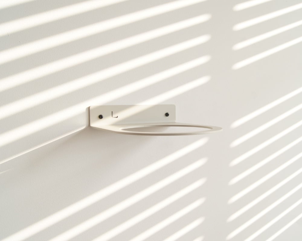 STERKSTAEL Flora S Greige - bloempothouder - kleur grijs beige - voor… - 87472 STERKSTAEL Flora S Greige - bloempothouder - kleur grijs beige - voor bloempot met een diameter van 12cm - poedercoating - staal