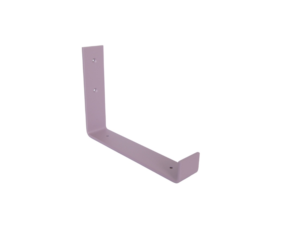 STERKSTAEL Odin Lila Mist - industriële plankdrager – geschikt voor een plank van 20 cm – kleur paars violet – incl. bevestigingsmateriaal - poedercoating – staal - 1 stuk