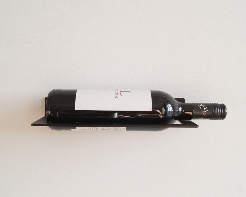 STERKSTAEL Dionysos NOIR - wijnrek voor aan de muur metaal - poederco… - 110875 STERKSTAEL Dionysos NOIR - wijnrek voor aan de muur metaal - poedercoating - staal - kleur zwart - 1 stuk