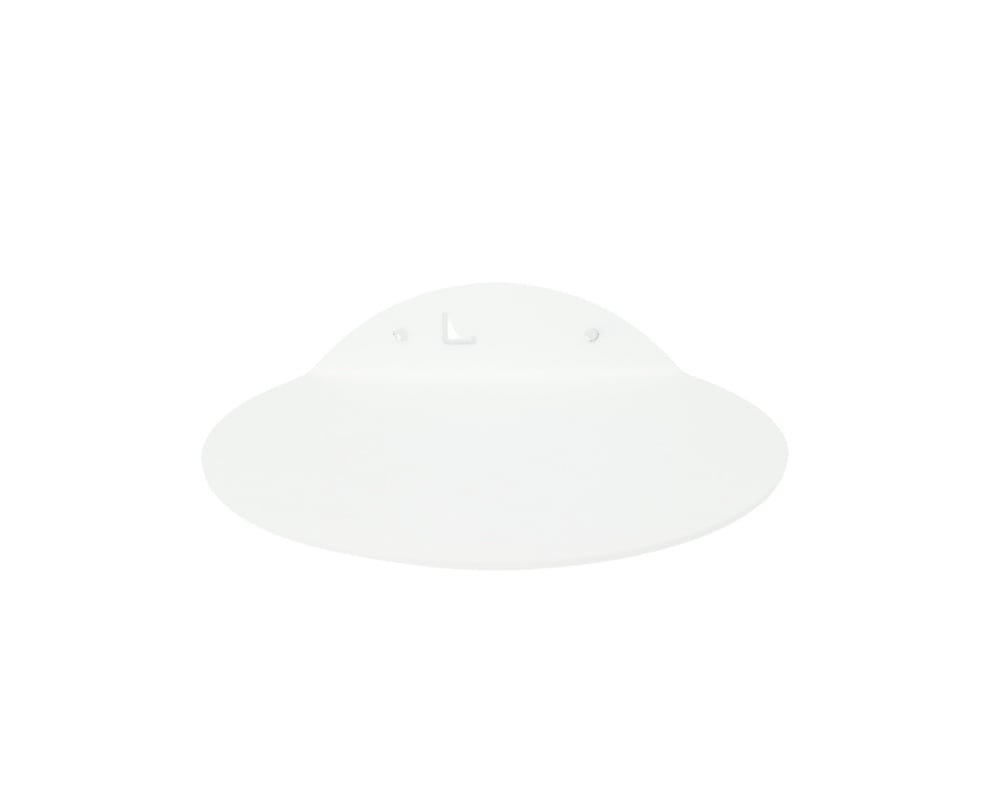 STERKSTAEL Saga Blanc - wandplank - kleur wit - poedercoating - staal - wandrek