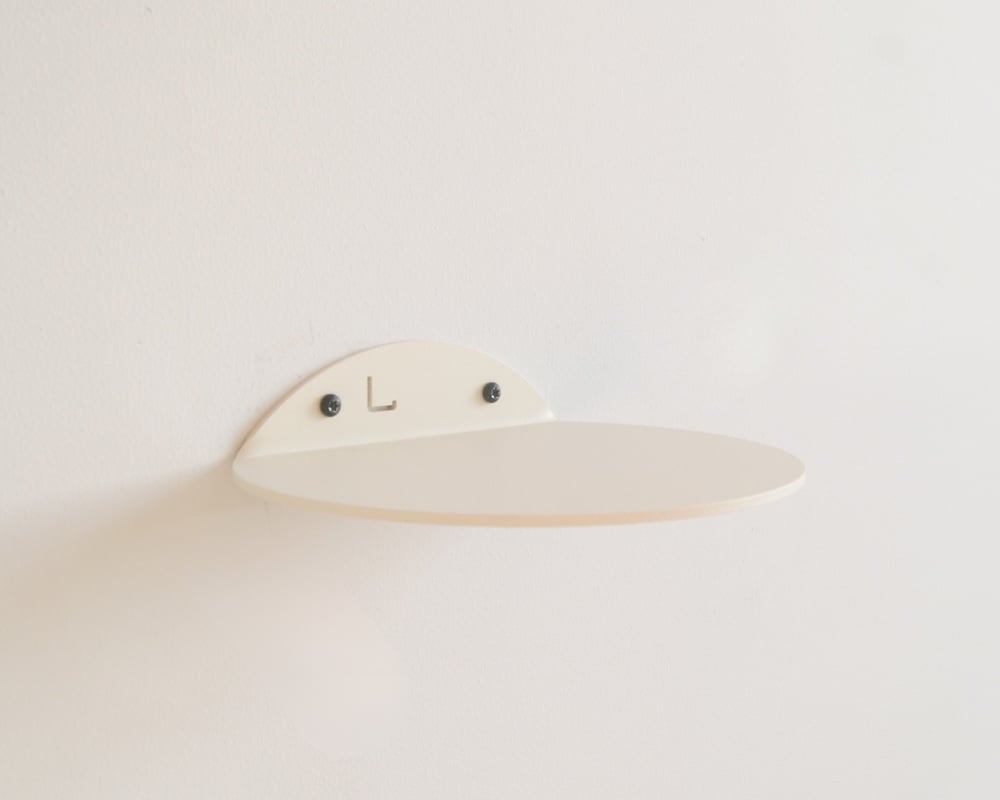 STERKSTAEL Saga Japandi Beige - wandplank - kleur beige - poedercoating - staal - wandrek