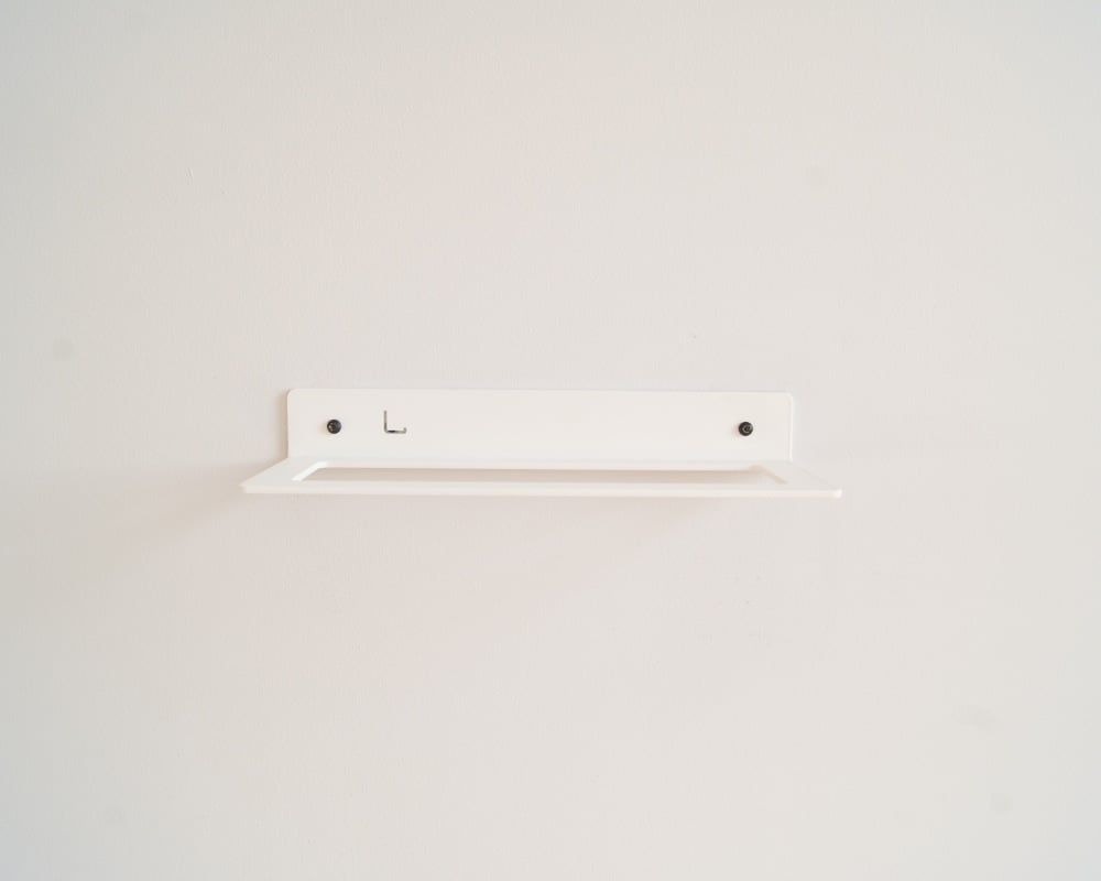 STERKSTAEL Dionysos BLANC - wijnrek voor aan de muur metaal - poedercoating - staal - kleur wit - 1 stuk