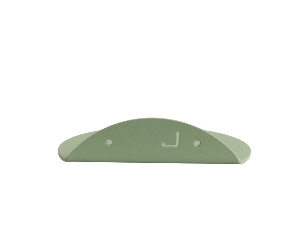 STERKSTAEL Saga wandplank Salie Groen - stalen wandplank - kleur Groe… - 133204 STERKSTAEL Saga wandplank Salie Groen - stalen wandplank - kleur Groen - poedercoating - staal - wandrek - wandplankje - inclusief bevestigingsmateriaal – draagkracht van 10 kg – 1 stuk