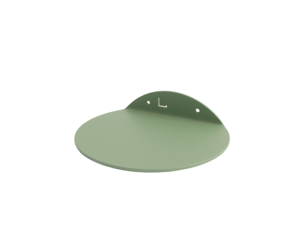 STERKSTAEL Saga wandplank Salie Groen - stalen wandplank - kleur Groe… - 133207 STERKSTAEL Saga wandplank Salie Groen - stalen wandplank - kleur Groen - poedercoating - staal - wandrek - wandplankje - inclusief bevestigingsmateriaal – draagkracht van 10 kg – 1 stuk