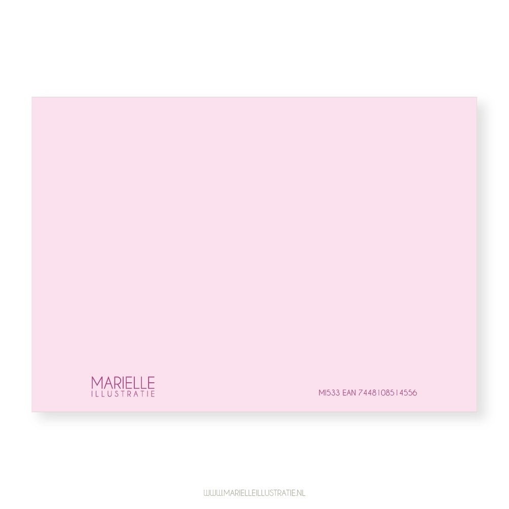 harthanger, wenskaart 10x15cm