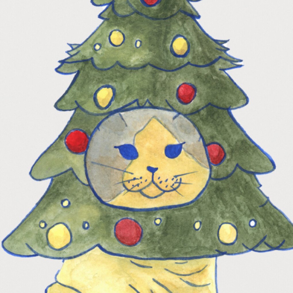 6cr9n-39316630-3439-3432-3332-303534326163-v3.jpeg Christmas tree - Art Print (A4)