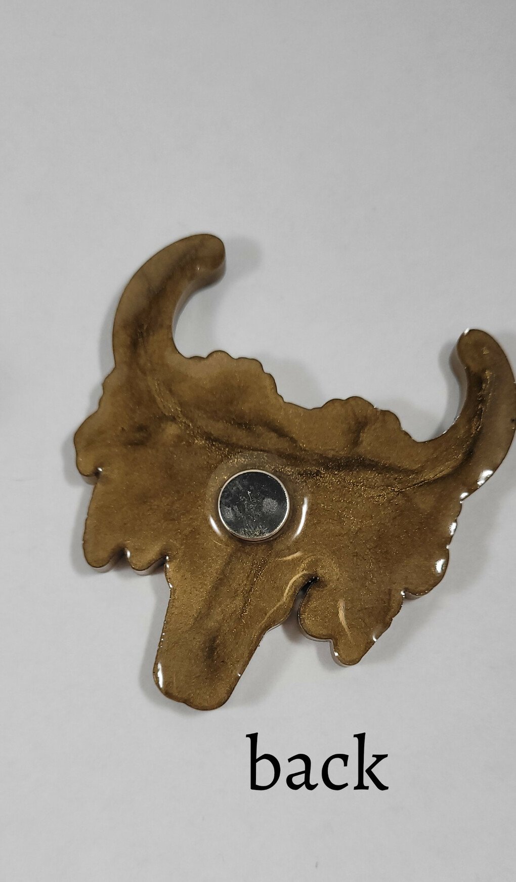 Boho koe schedel magneet