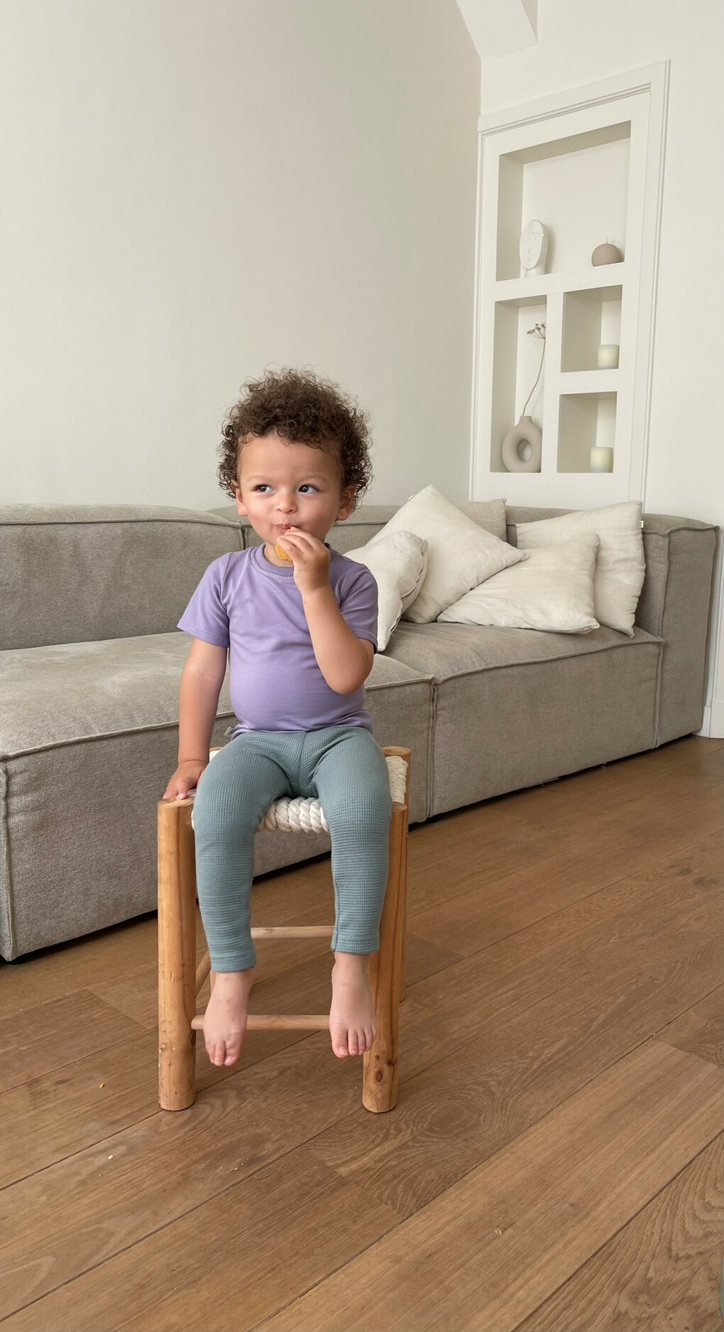 100% biologisch katoen Legging Textuur