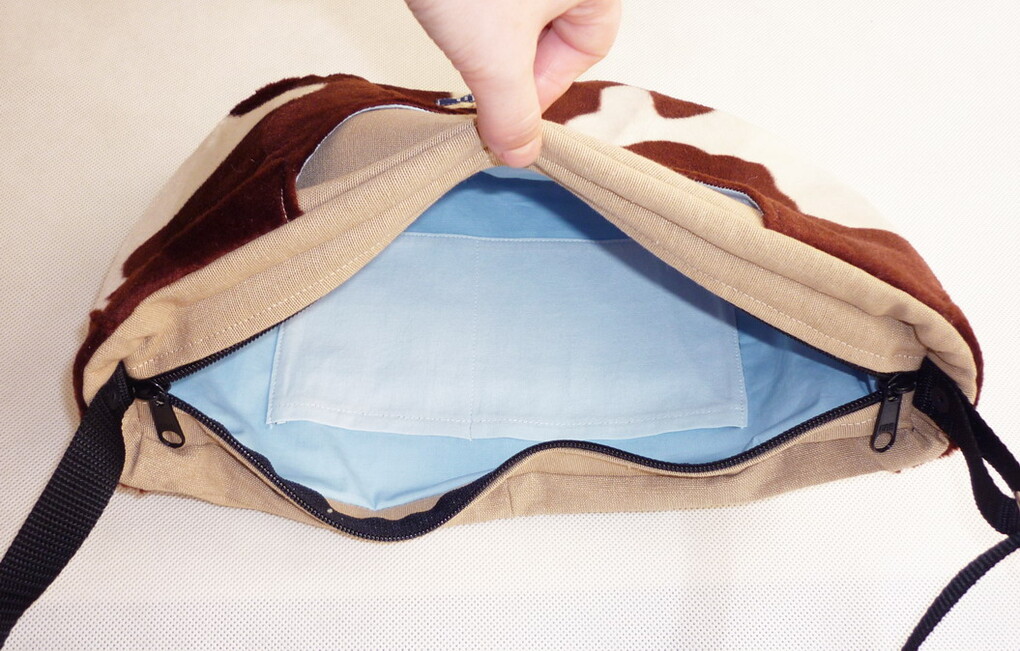 Kleine schoudertas in 6 verschillende kleuren