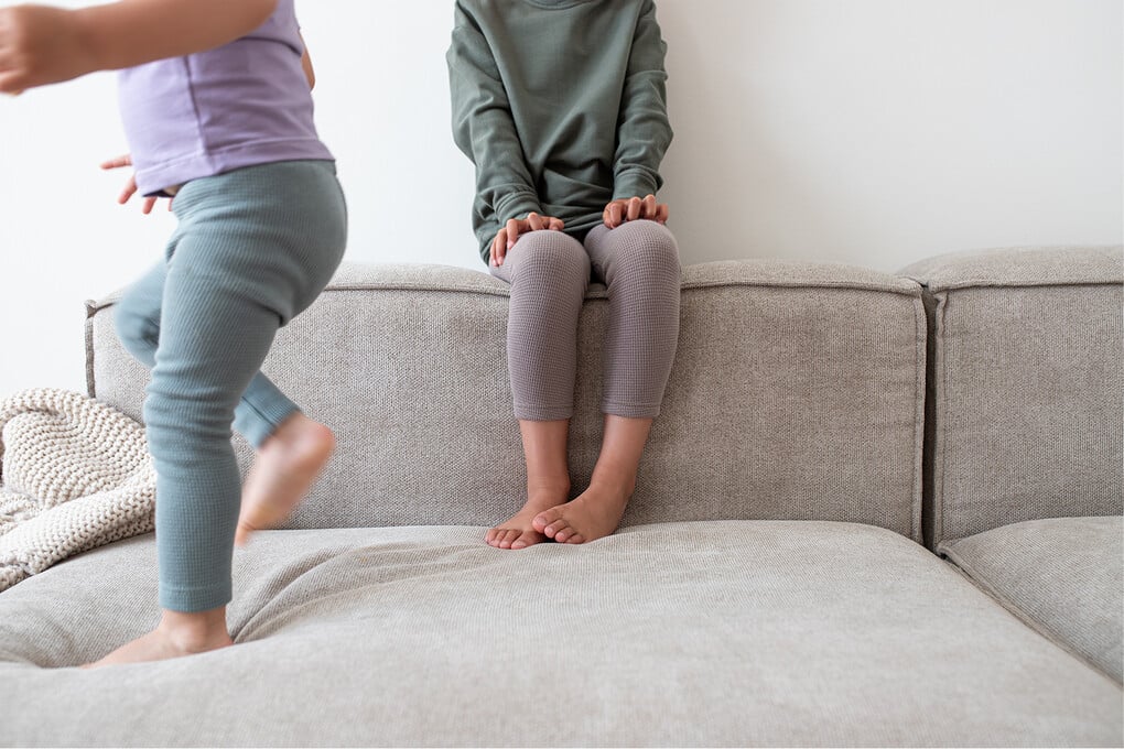 100% biologisch katoen Legging Textuur