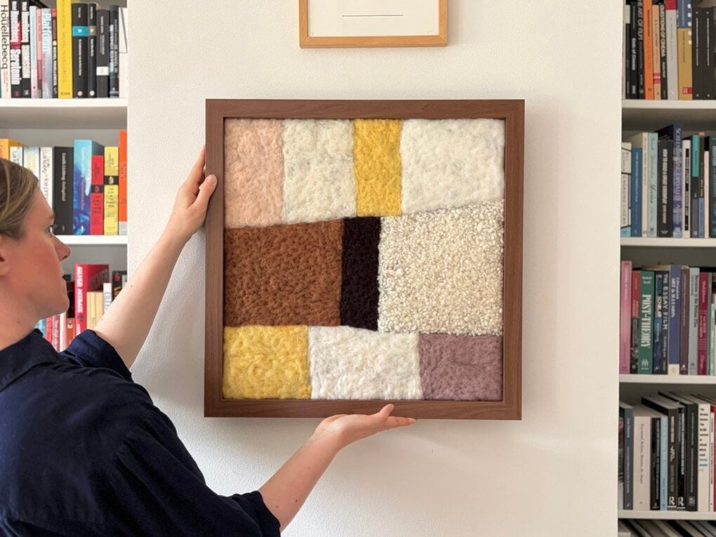 wolvlakken wandkunst