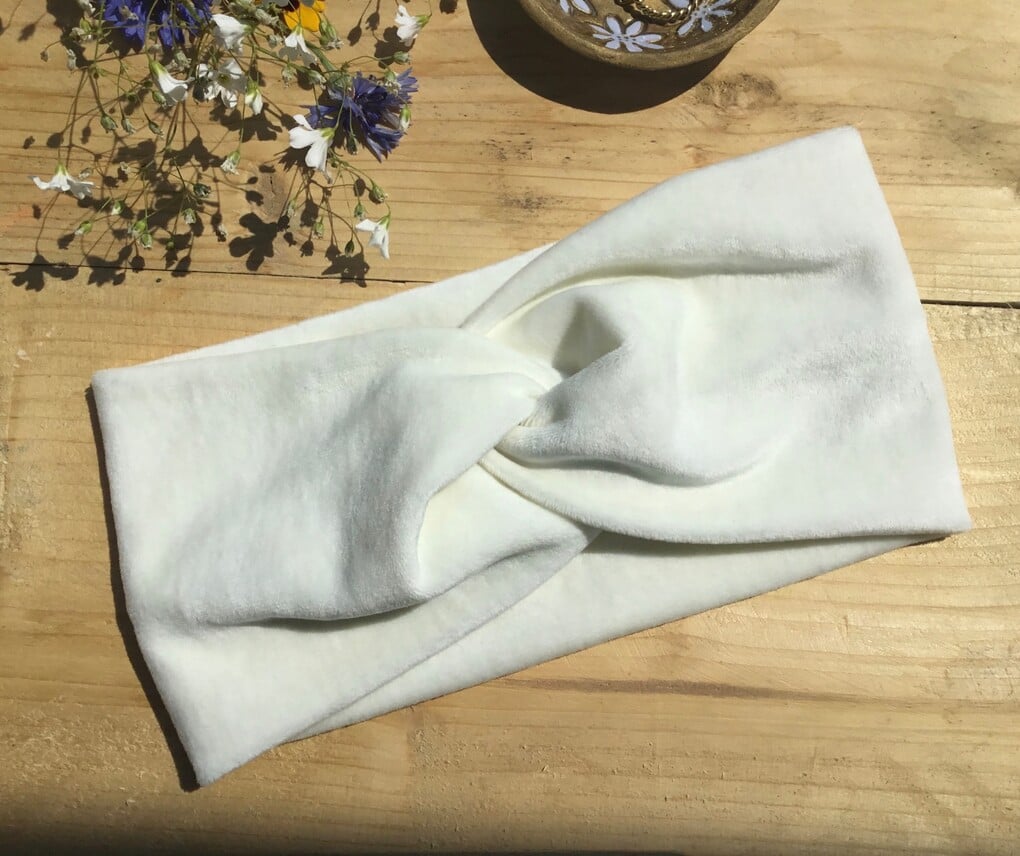 Fluwelen haarbanden handgemaakt hoofddoek tulband hoofdbanden