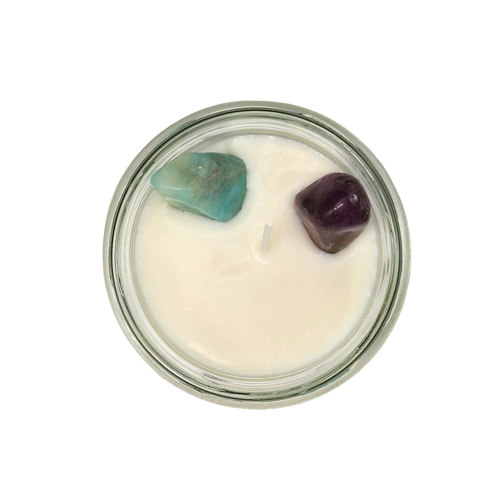 DIY pakket - Sterrenbeeld geurkaars met edelsteen - Maagd - 49642.jpeg DIY pakket - Sterrenbeeld geurkaars met edelstenen - Maagd