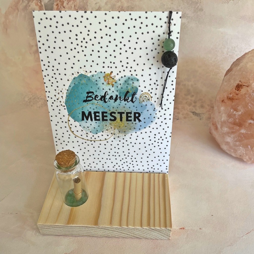 Bedankt Meester - Aventurijn - 5038 Bedankt Meester - Aventurijn