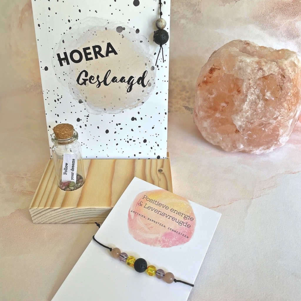 Cadeauset Geslaagd - Follow your dreams