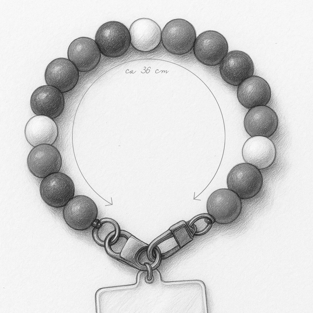 Kerst telefoonkoord handgemaakt - KZB099 - 108225 Kerst telefoonkoord handgemaakt - KZB099