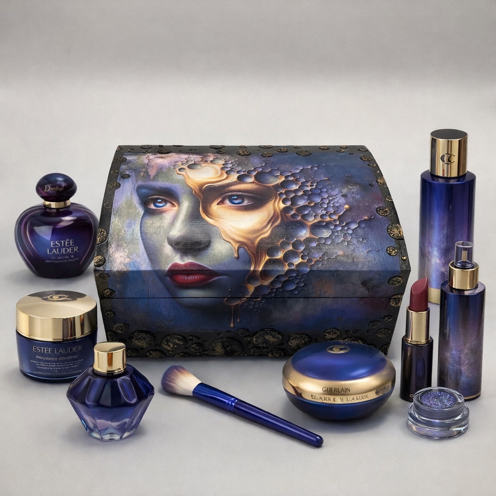 Bamboe sieradendoos ‘The Face of Shadows’