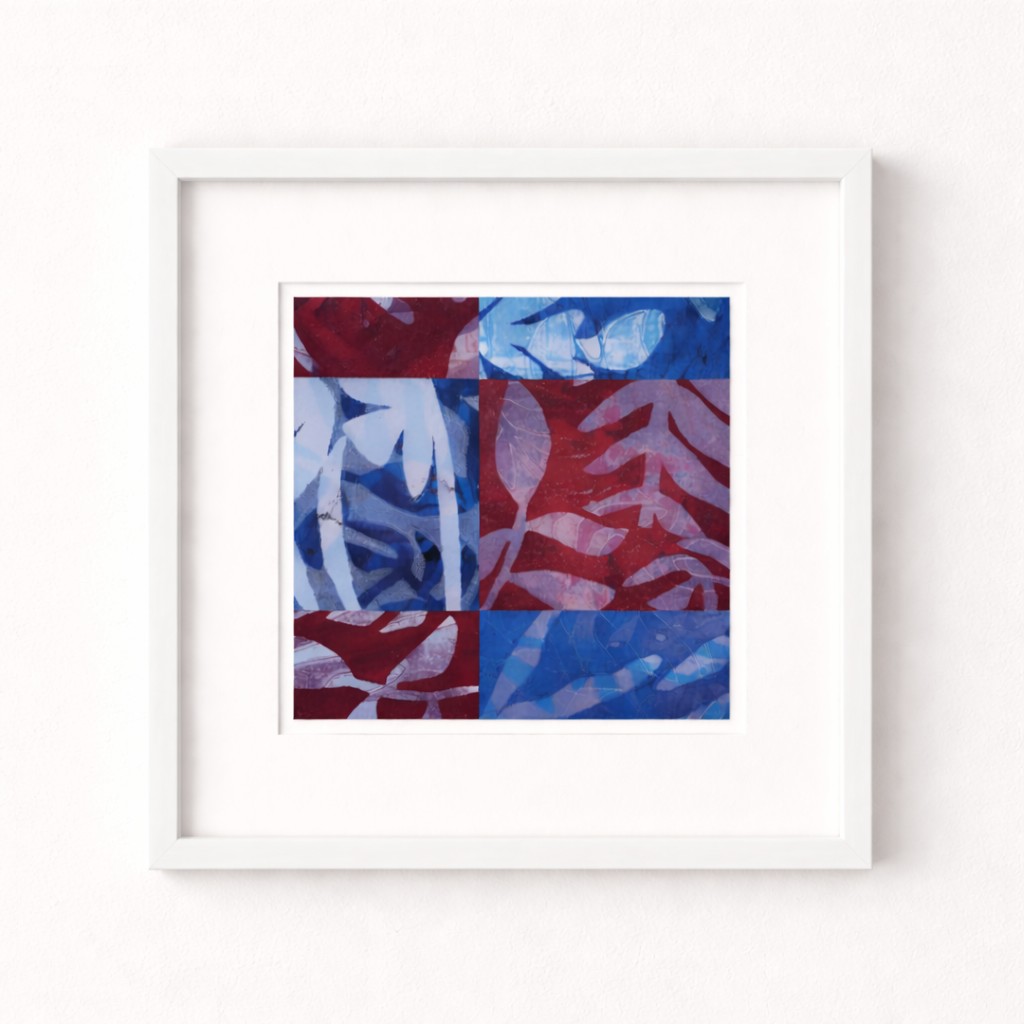 Enkele collage kaart met envelop - 113899 Enkele collage kaart met envelop