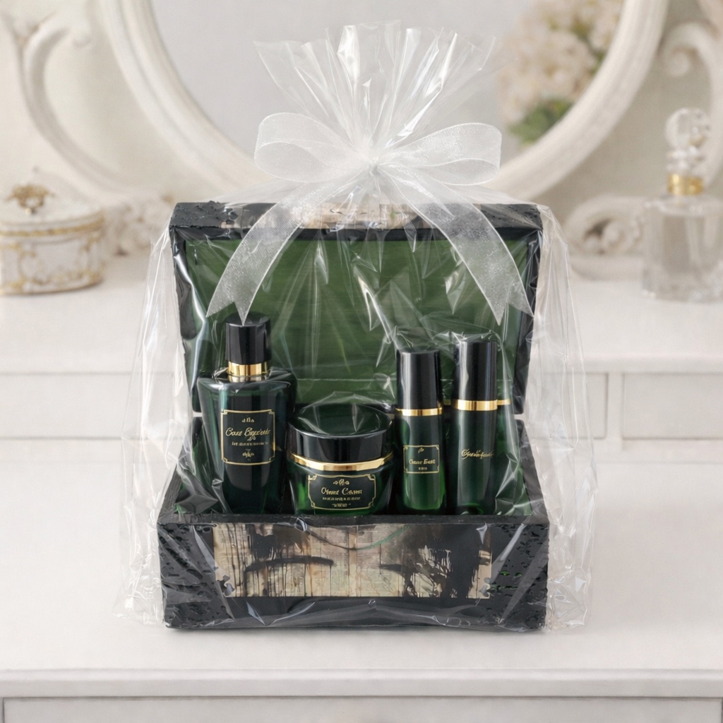 Handgedecoreerde bamboe sieradendoos ‘Green Eyed Girl’