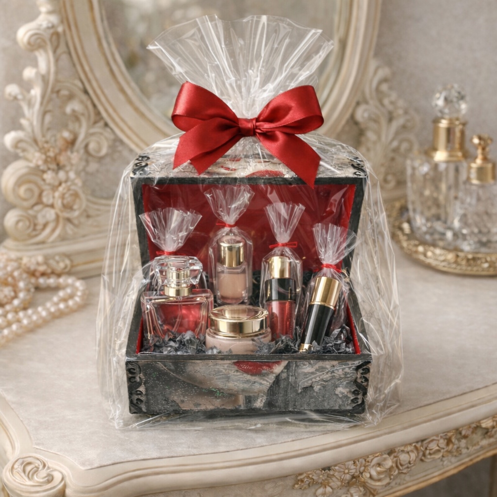 Handgedecoreerde houten sieradendoos ‘A Night in Venice’ - 115827 Handgedecoreerde houten sieradendoos ‘A Night in Venice’