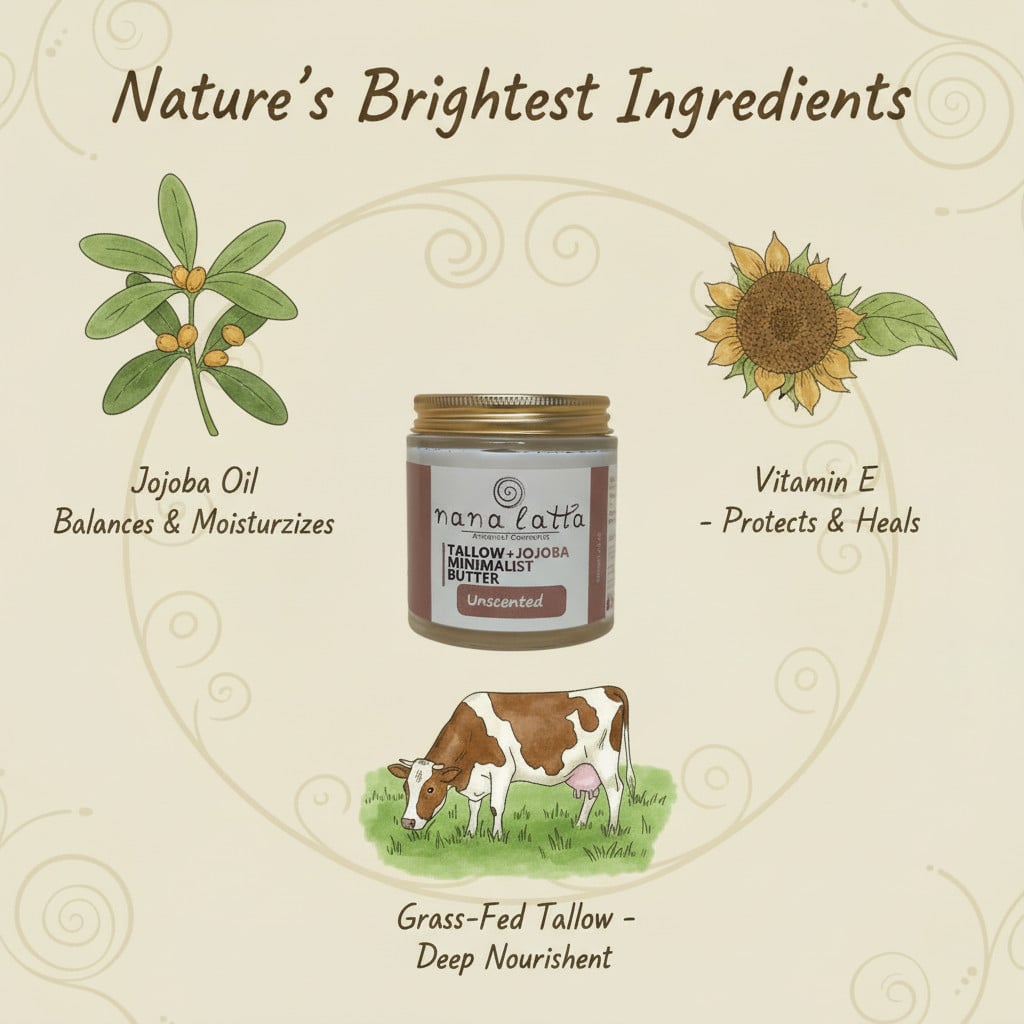 Tallow + Jojoba Minimalist Butter 100 ml