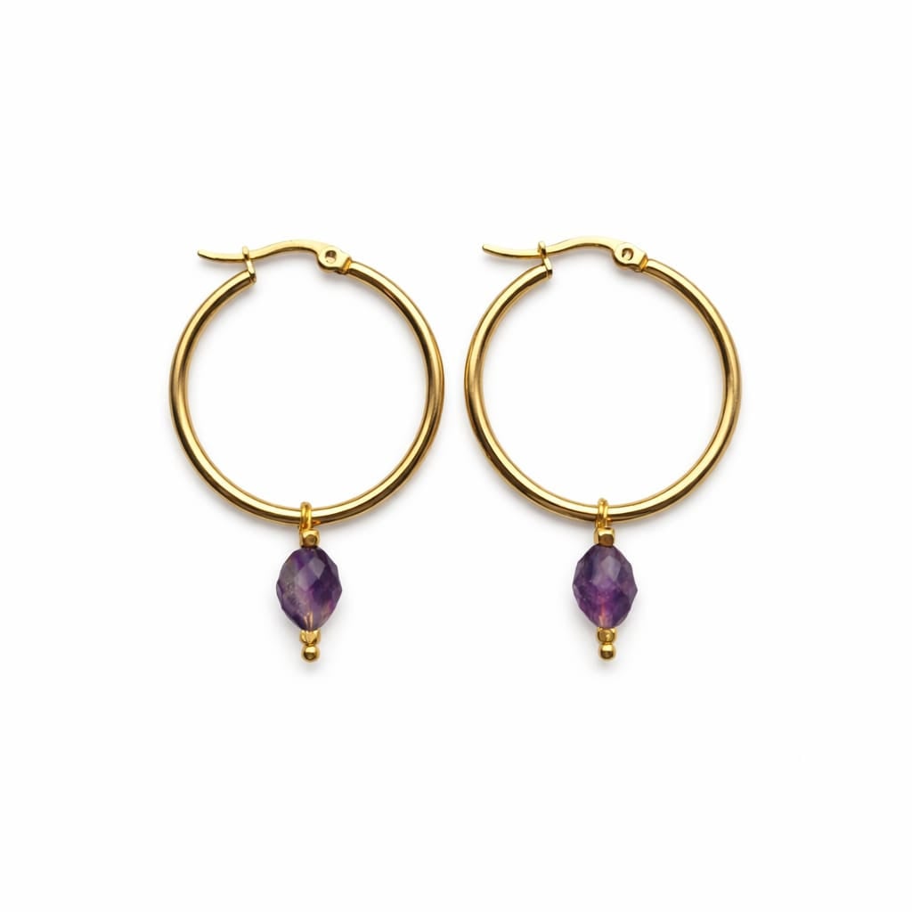 ✨ Aura Hoops – Fluoriet 25mm - 127913 ✨ Aura Hoops – Fluoriet 25mm