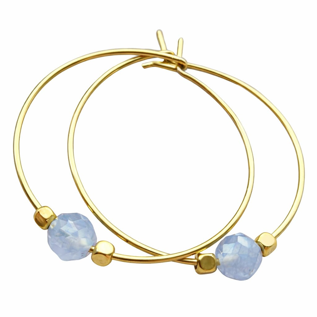 ✨ Terra Hoops – Aquamarine ✨