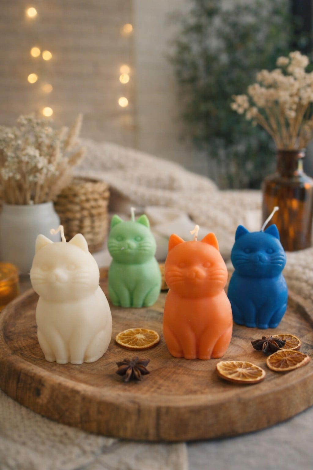 Kat kaars – een kleine sfeermaker met karakter