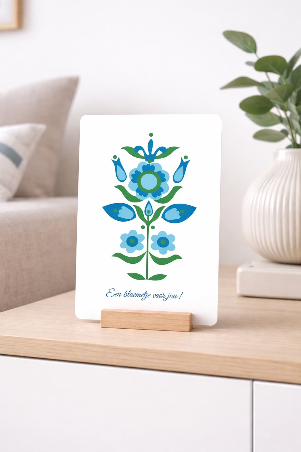 Folklore bloem kaart - 124000 Folklore bloem kaart