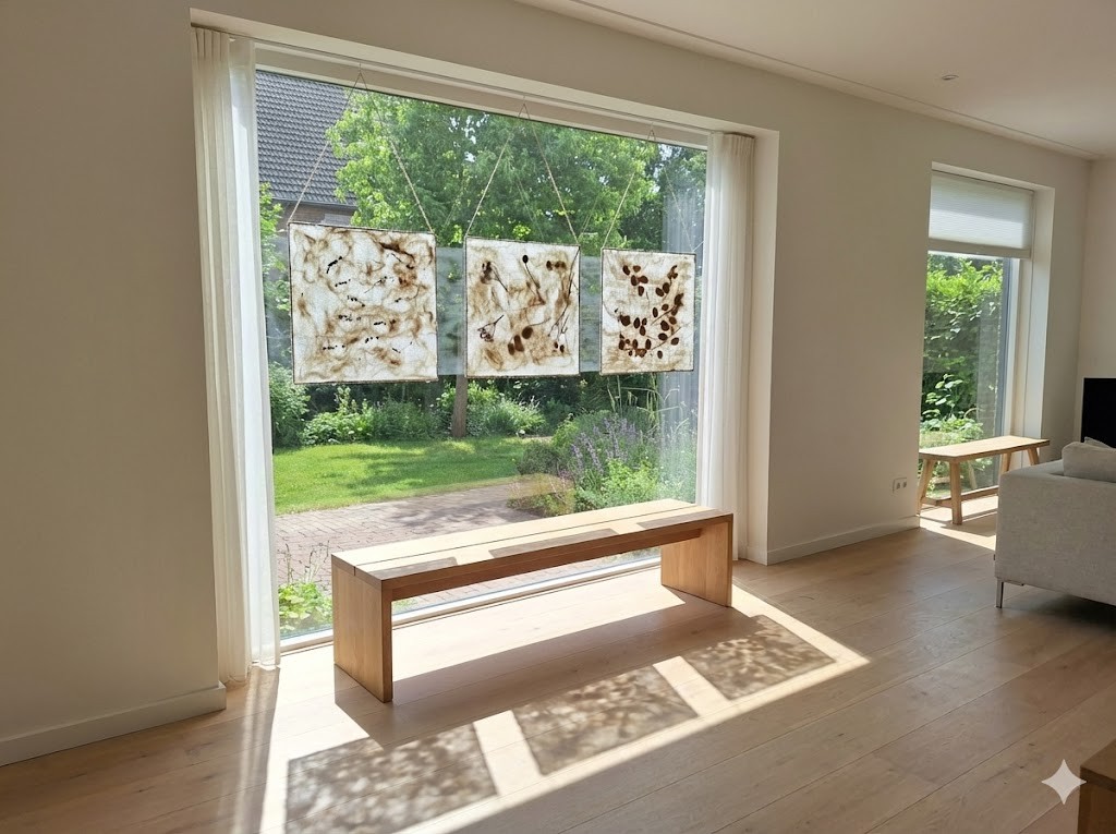 Lichtvanger van de Natuur – Transparante Wand- & Raamdecoraties