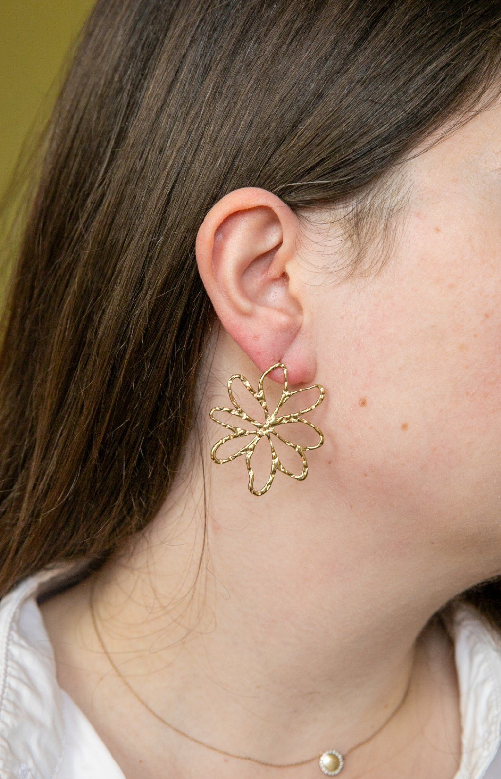 Rvs oorbellen camille