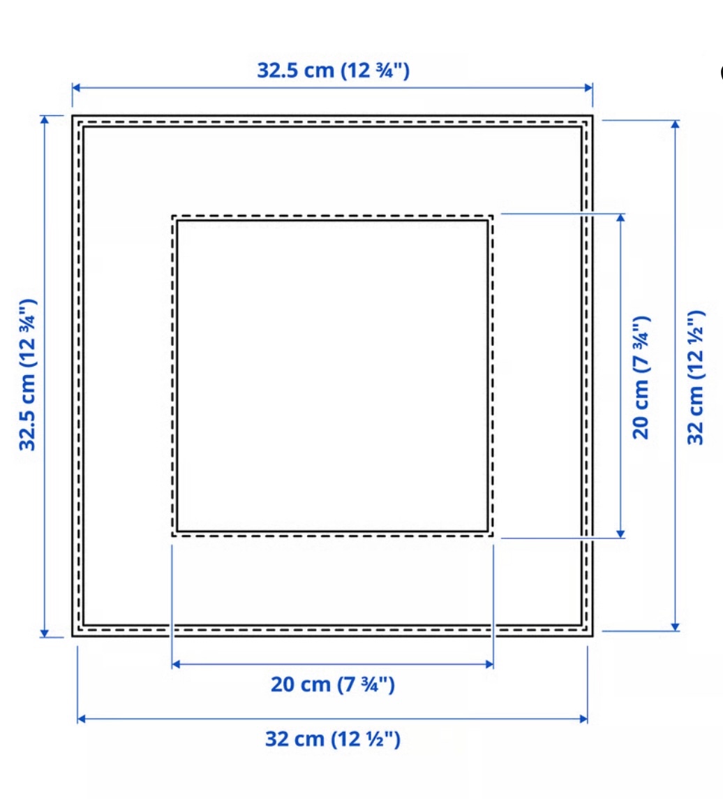 Abstract Schilderij Donkerblauw & Neonroze – Acryl op Hout 32x32cm – ‘Neon Nightfall’