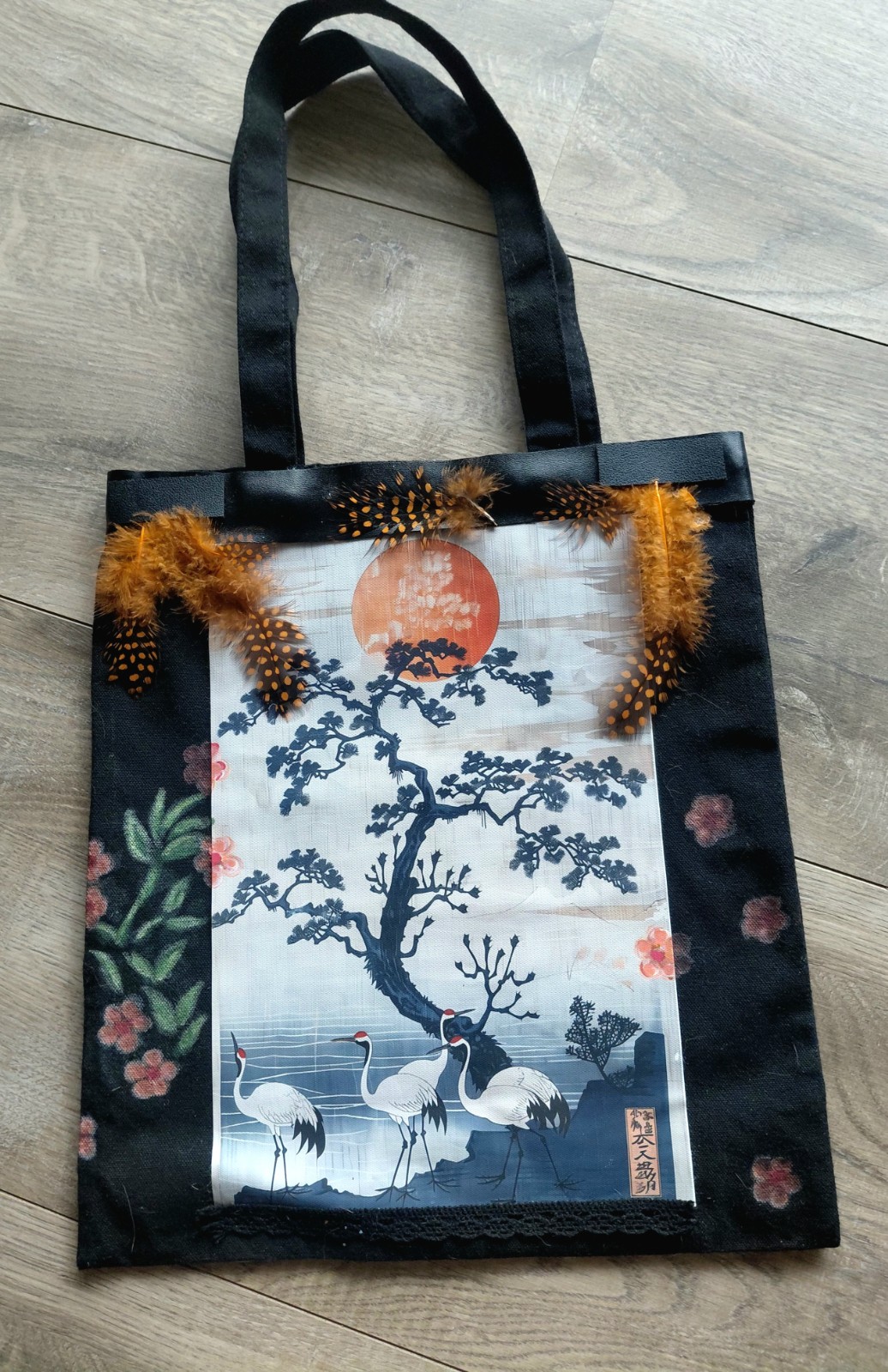 Unieke tas in Japanse stijl