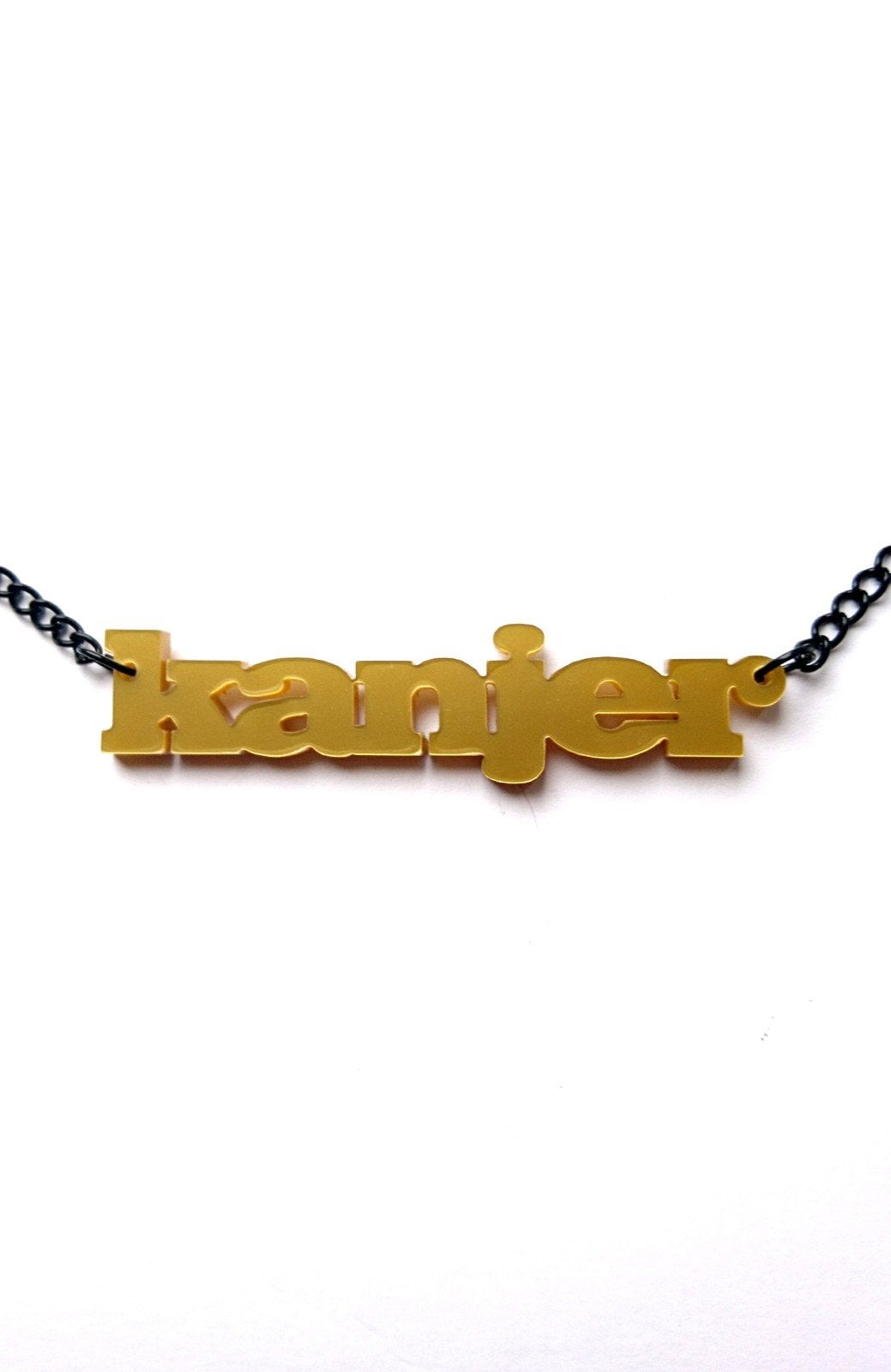 Kanjer! naamketting (goud) - 104666 Kanjer! naamketting (goud)