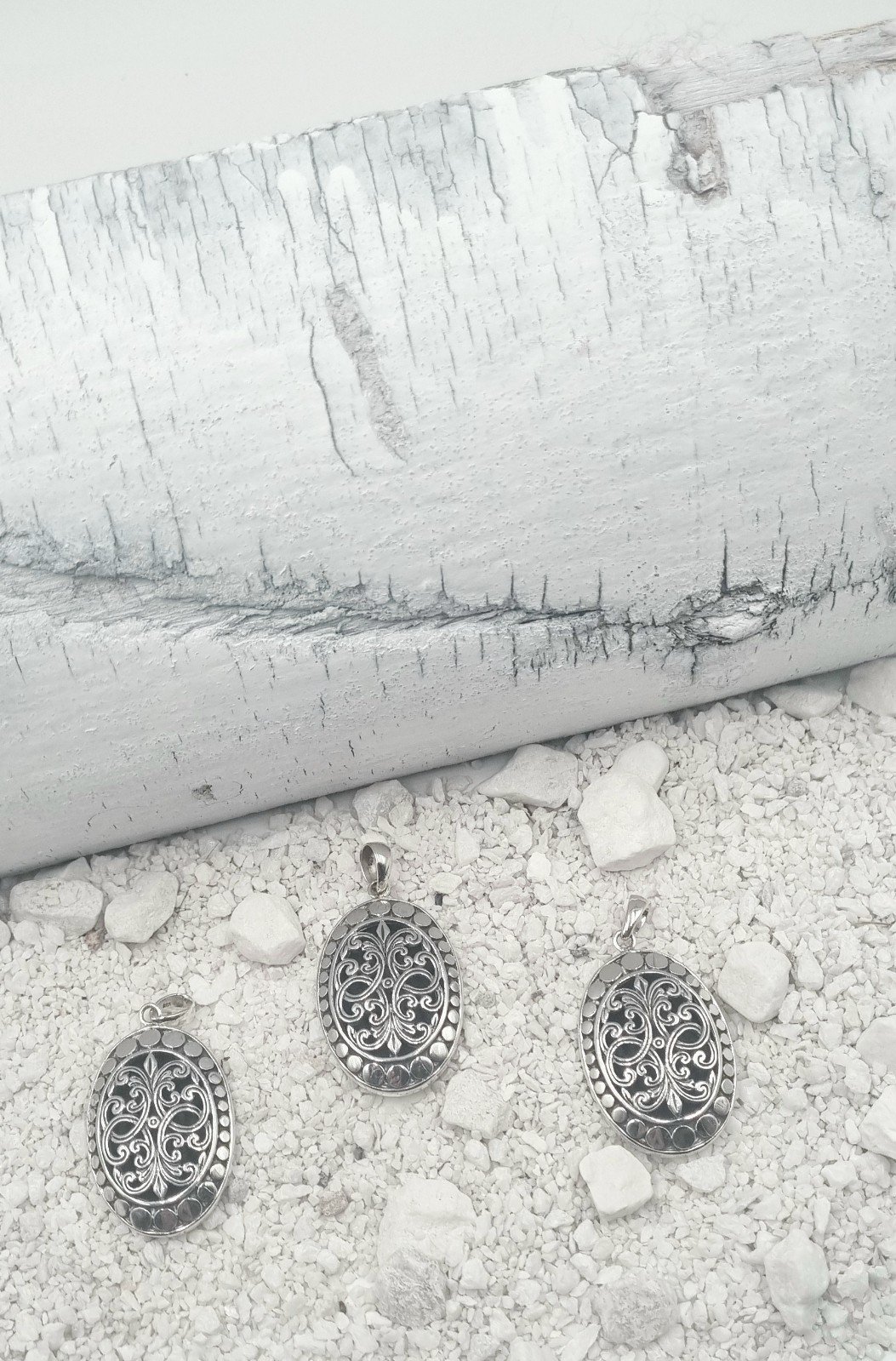 Kemala ketting en hanger  925 sterling zilver