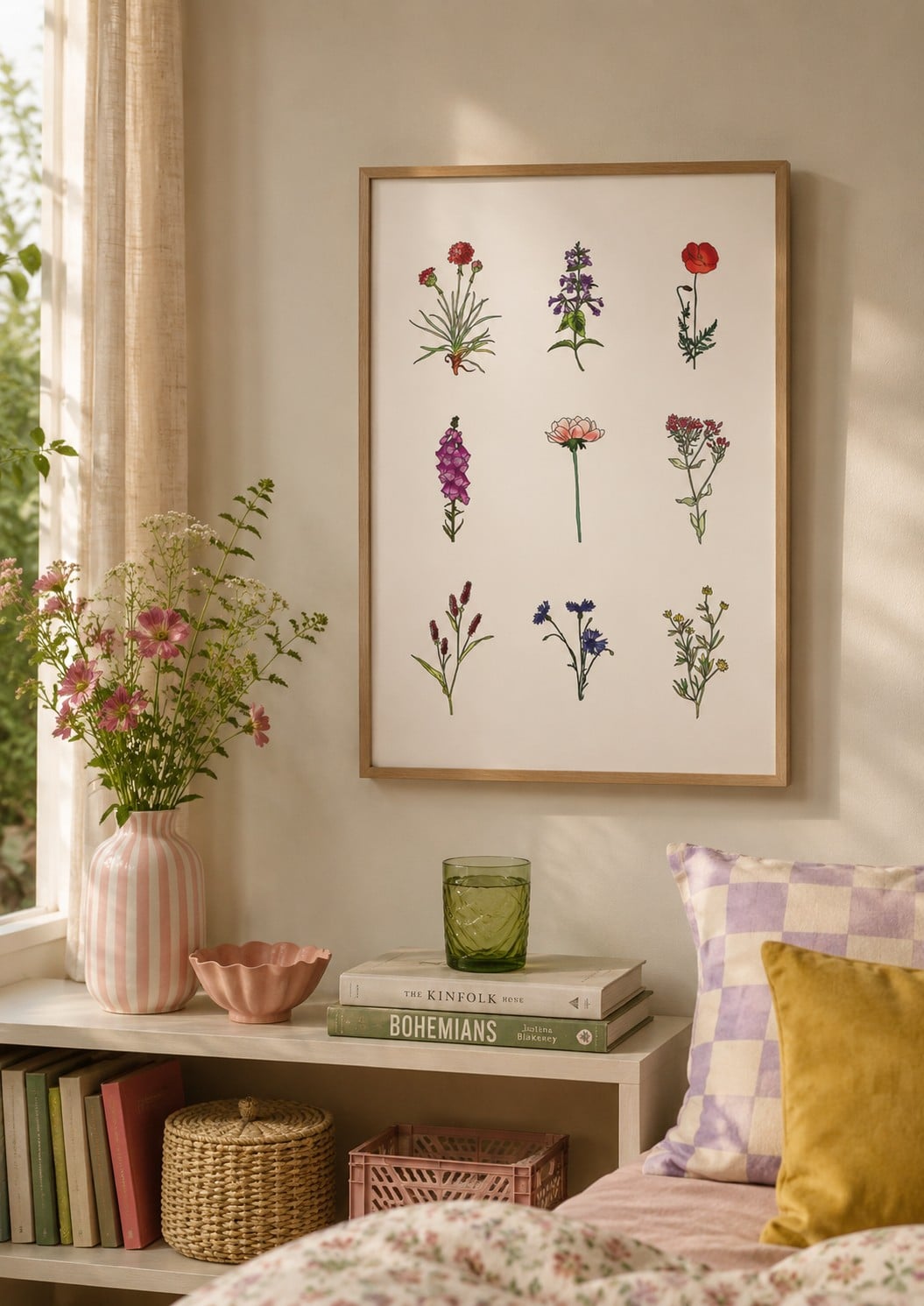 Spring Flowers – kleurrijke bloemen poster - 139401 Spring Flowers – kleurrijke bloemen poster