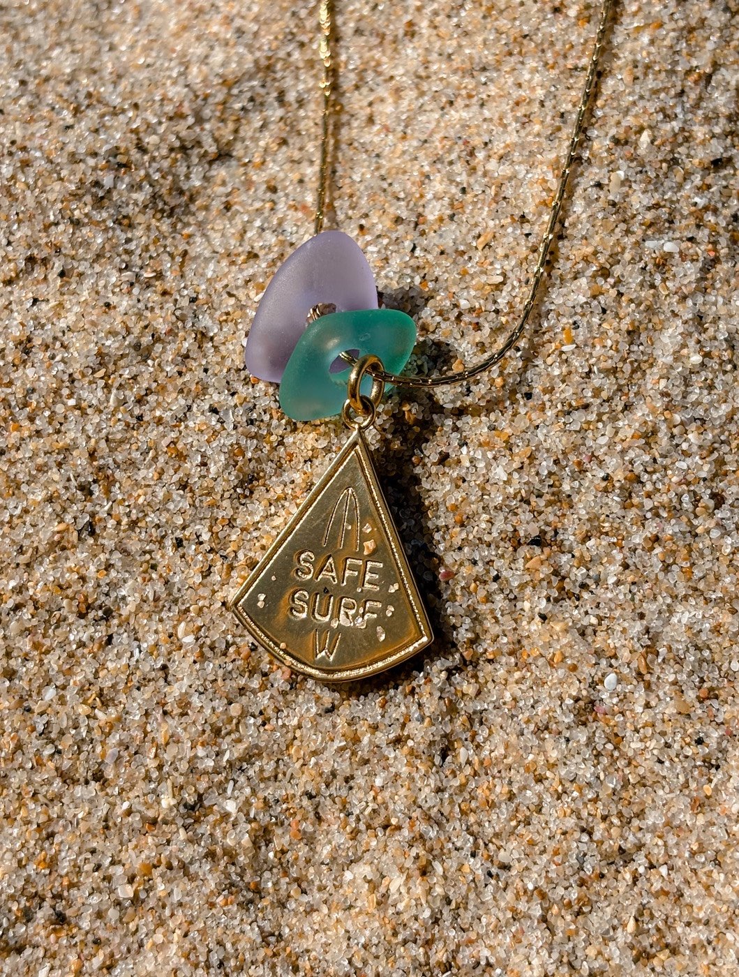 Zeeglas Ocean Eye Ketting Goud - Laguna Treasures - 64001.jpeg Zeeglas Ocean Eye Ketting Goud