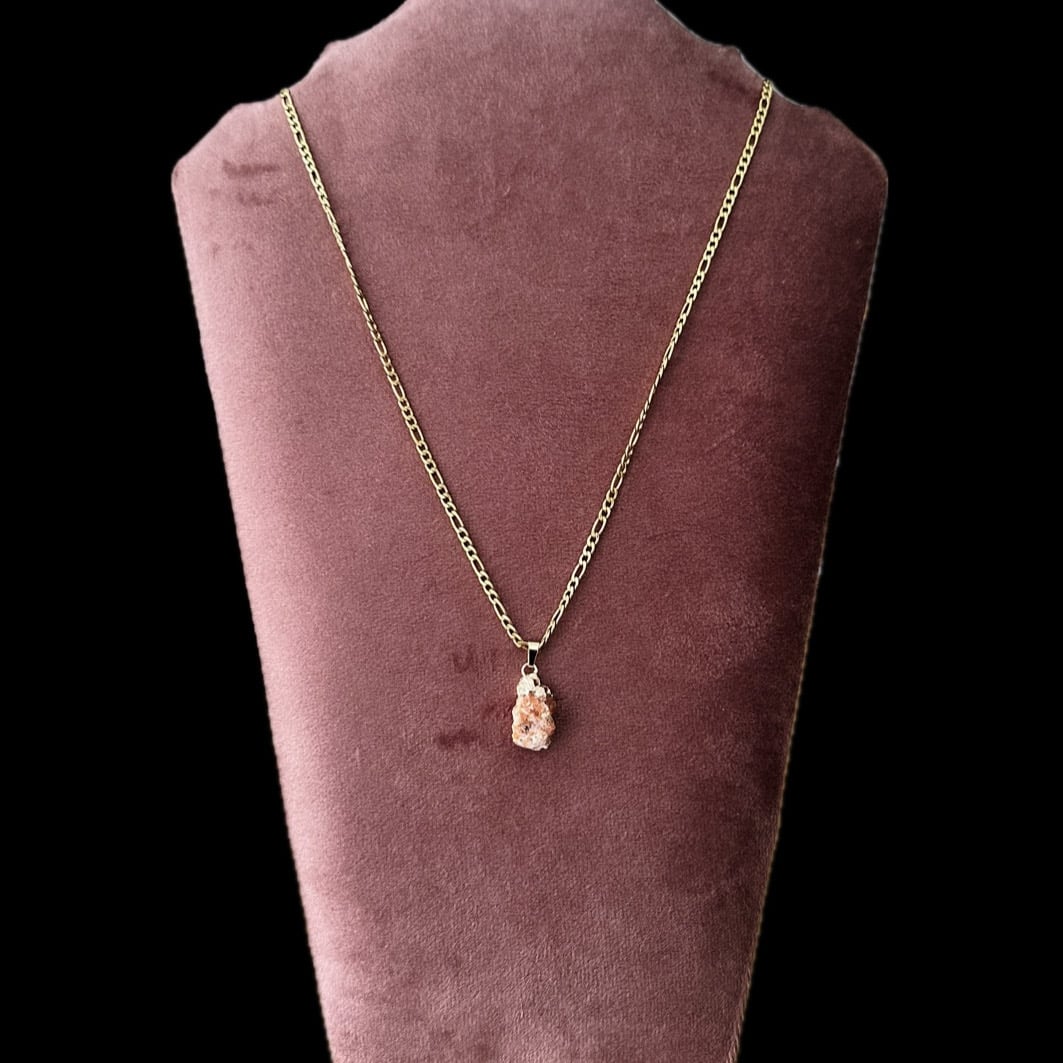 Ketting met edelsteen Zonnesteen - 29236 Ketting met edelsteen Zonnesteen