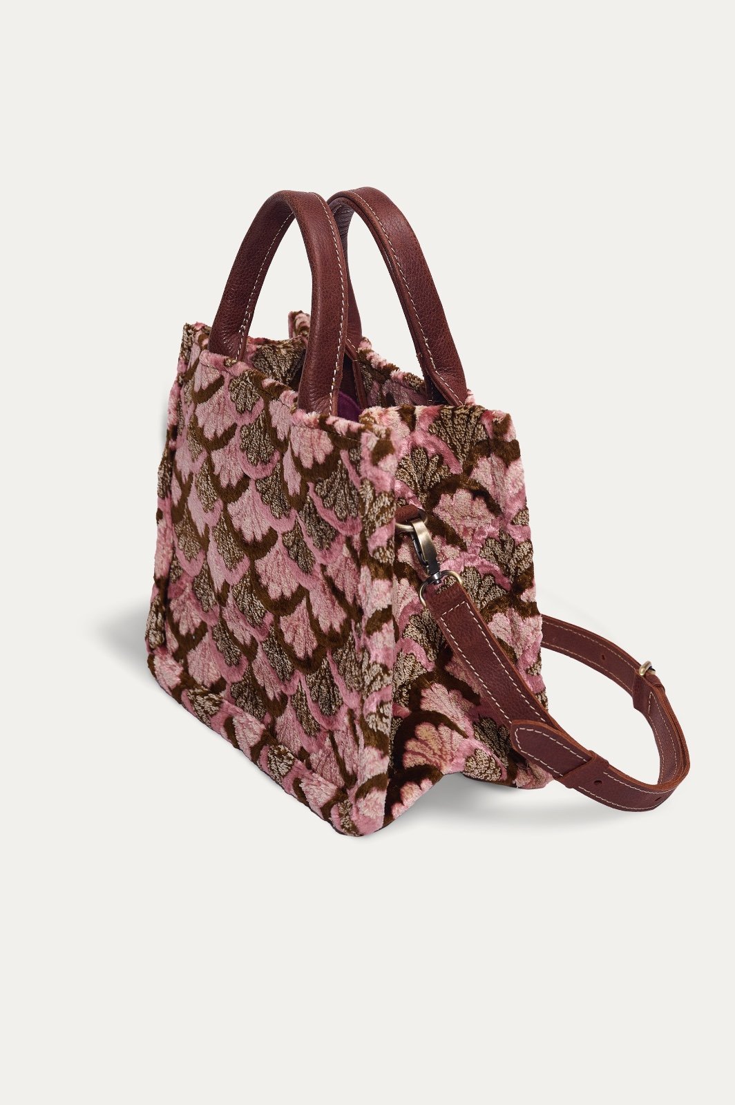 Handtas Blush & Bronze | Tijdloos, duurzame materialen & handgemaakt