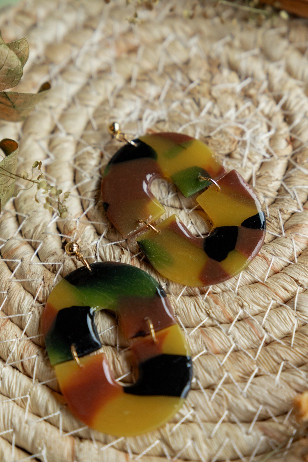 Oorbellen | Soto Tortoise Y - 81605 Oorbellen | Soto Tortoise Y