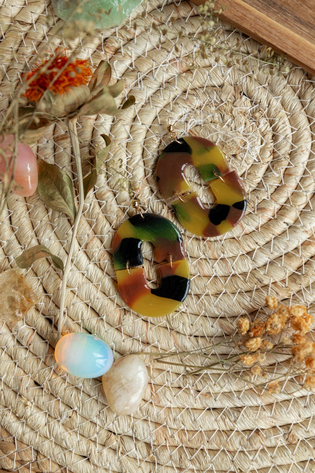 Oorbellen | Soto Tortoise Y - 81607 Oorbellen | Soto Tortoise Y