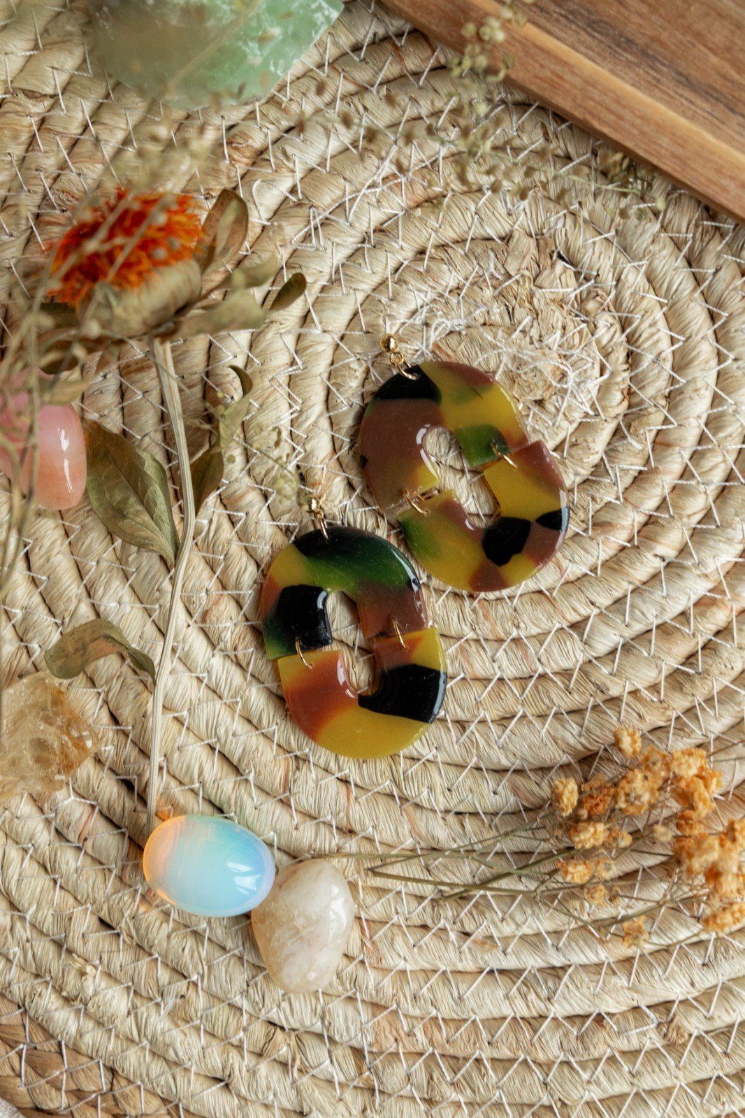 Oorbellen | Soto Tortoise Y - 81608 Oorbellen | Soto Tortoise Y