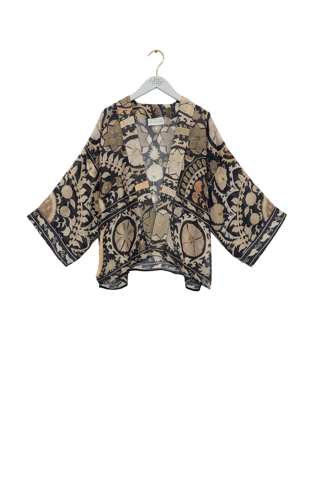 Susani Charcoal Kimono