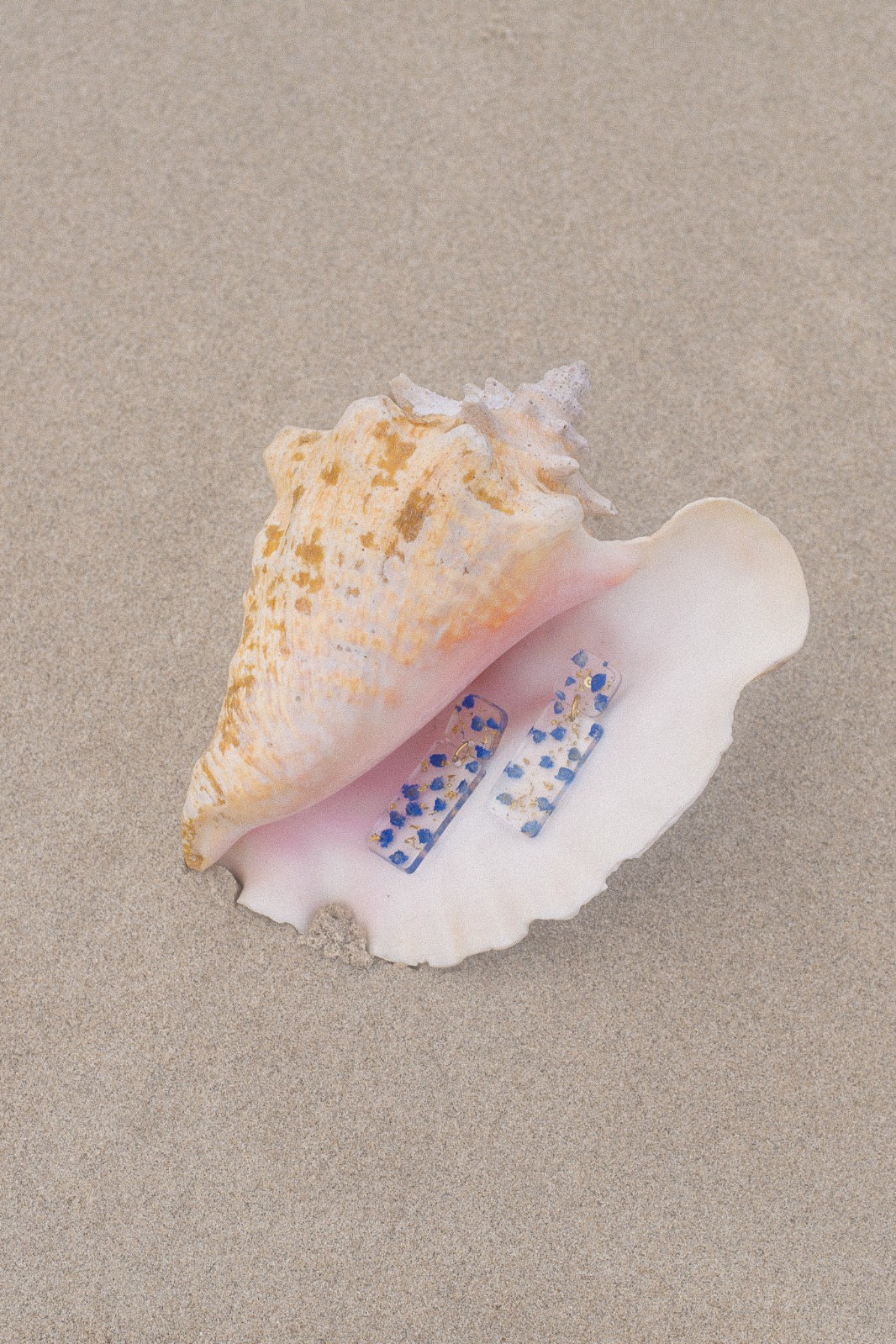 Rechthoekige Statement Oorbellen met Echte Bloemen uit Den Haag (The … - 91732 Rechthoekige Statement Oorbellen met Echte Bloemen uit Den Haag (The Tide)